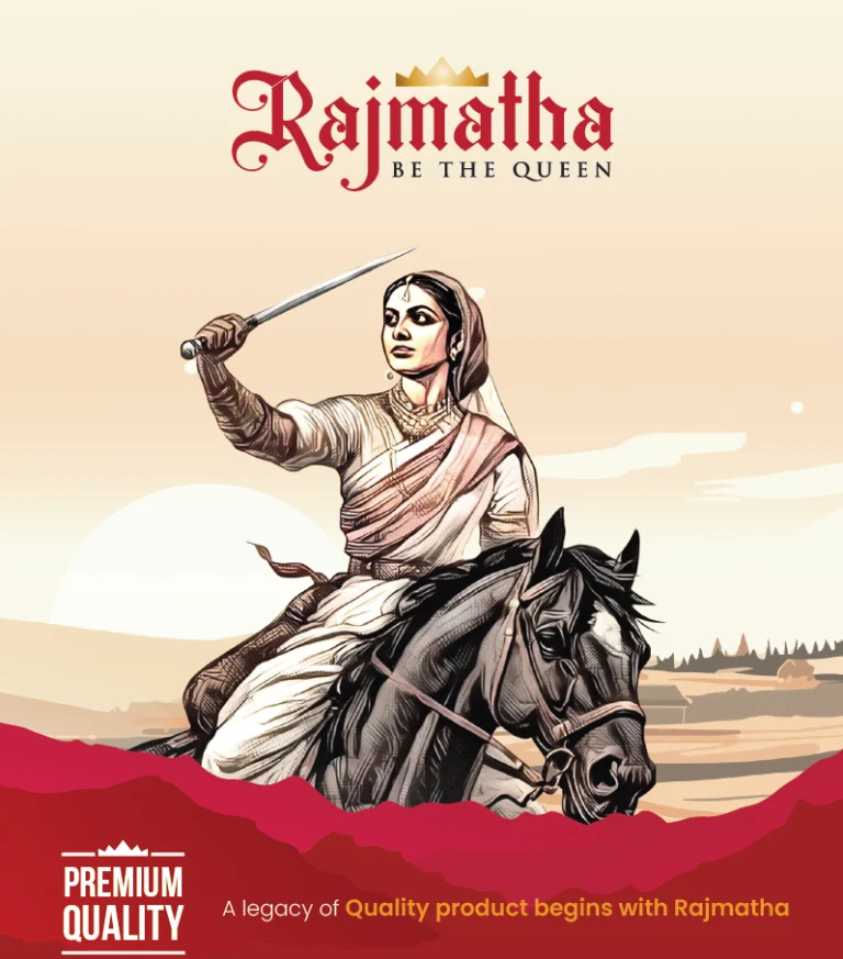 Rajmatha queen illustration – a legacy of quality product